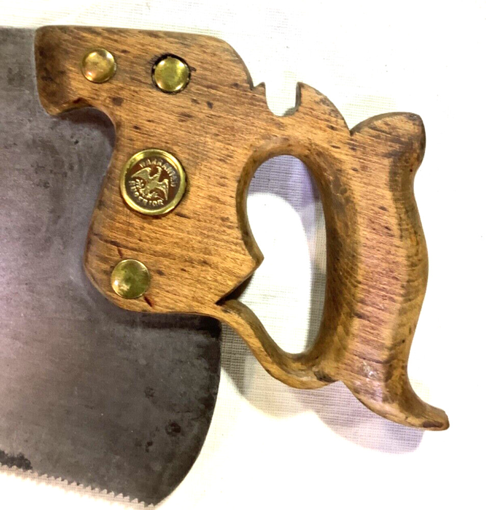 6 woodworking handsaws good condition