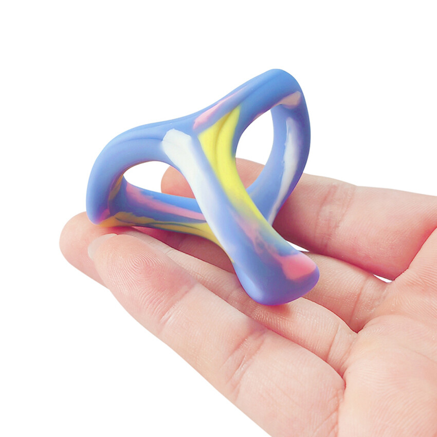 Reusable Ball-Scrotum-Stretcher-Ring-Penis Enhancer Delay Ejaculation for Men