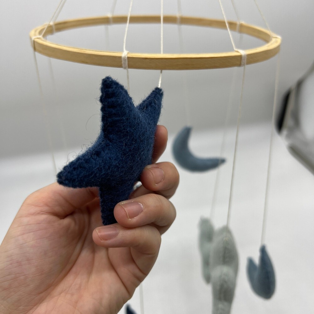 Gamcha Mobile, Cloud/Moon/Stars, Blue