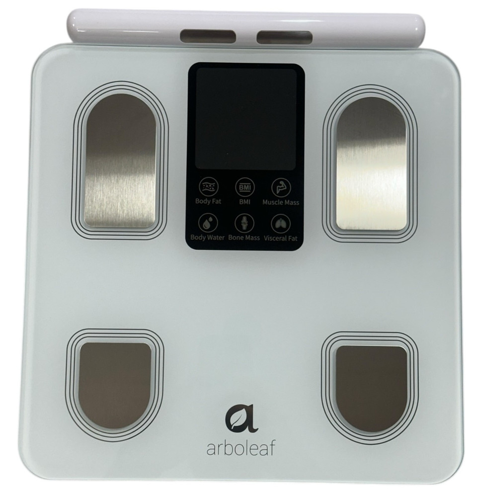 Arboleaf CS10E Eight Electrode Body Composition Smart Scale Bluetooth, Tested