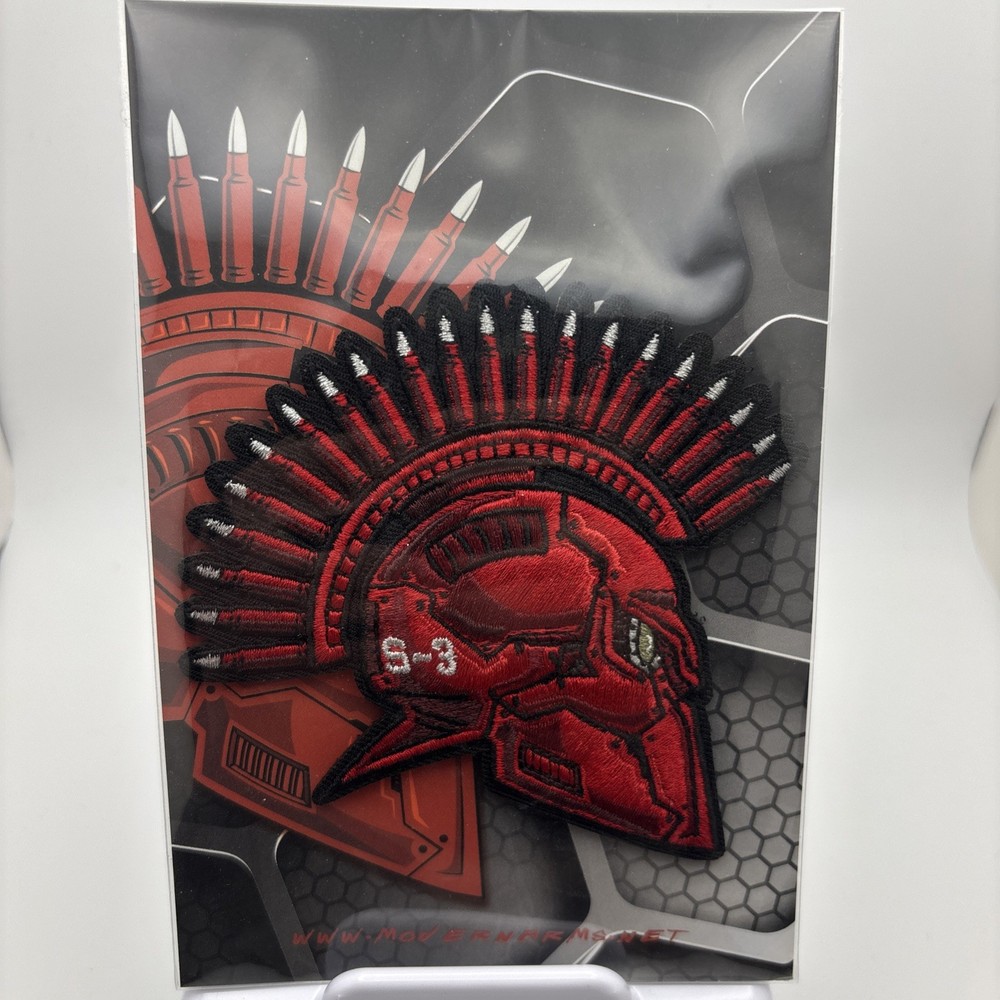 Limited Edition Red Spartan Morale Patch