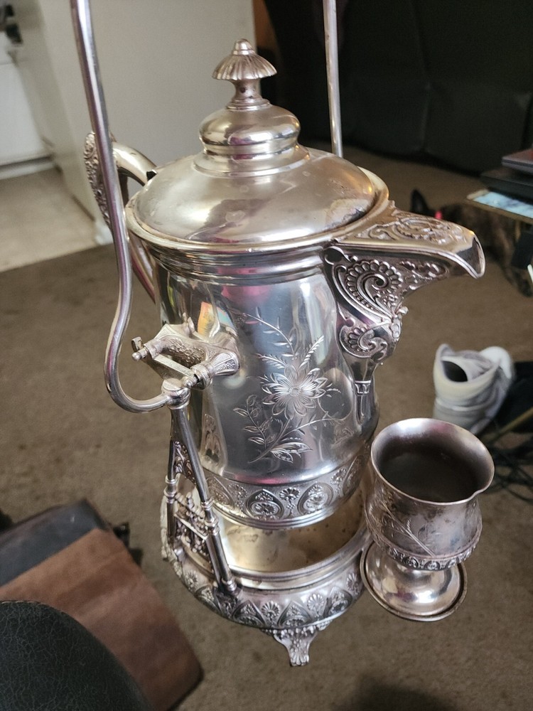 Atique Silver Water Pitcher 1878