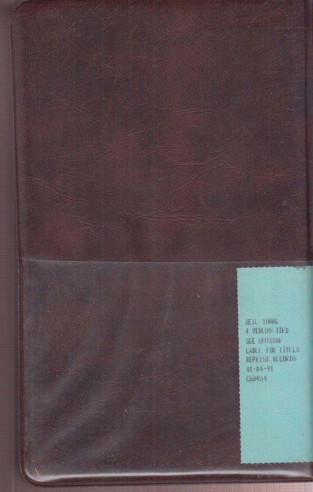 neil young 4 videos vhs