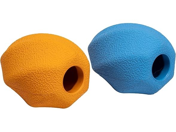 Amazon Basics Interactive Rubber Treat Dispensing Chew Toy Large