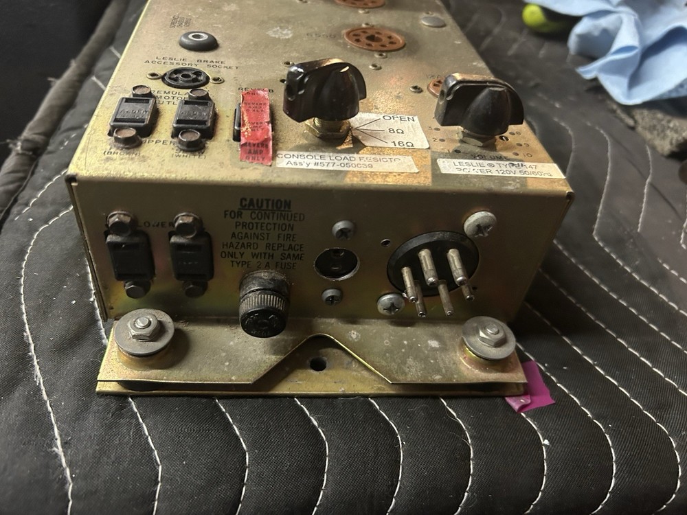 Leslie 147 Amplifier 147a Solid State Relay