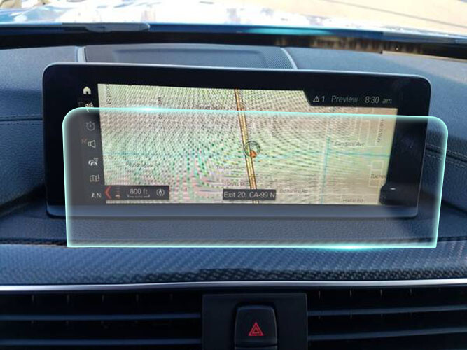 Crystal Clear Screen Protector for 2018 BMW M3 Vehicle Navigation
