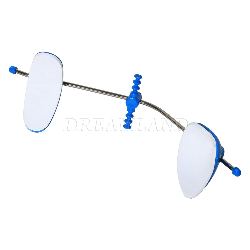 Dental Adjustable Orthodontic Face Reverse Pull Headgear Single Lever Red/Blue