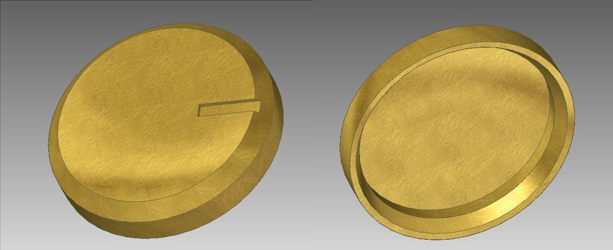 FISHER tube amplifier Knob Brass Cap – Custom Made