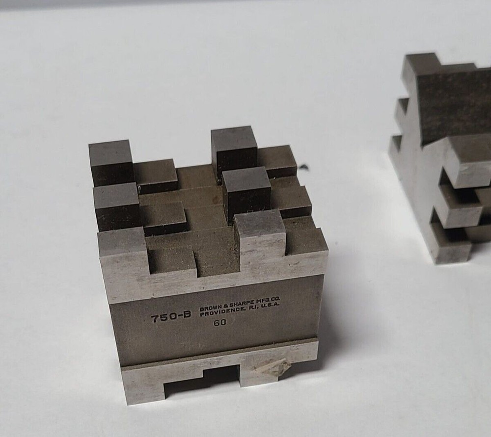 Brown & Sharpe 750-B V-Block Set