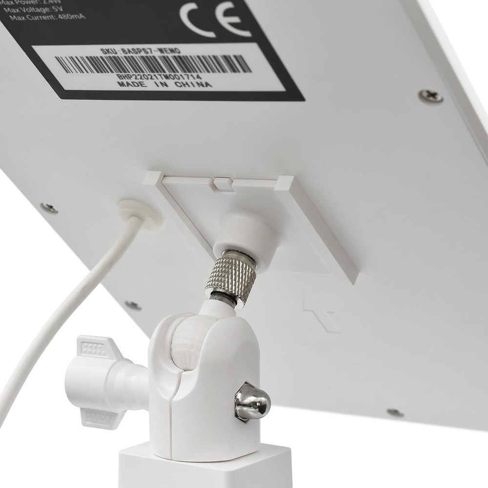 2-in-1 Adjustable Gutter Mount for Ring Cameras & Solar Panels - No Drilling