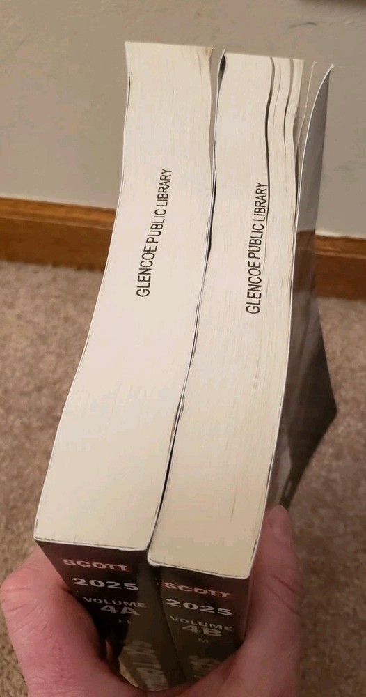 Scott Standard Postage Stamp Catalogue Guide 2025 Vol 4A (J-L) 4B (M)