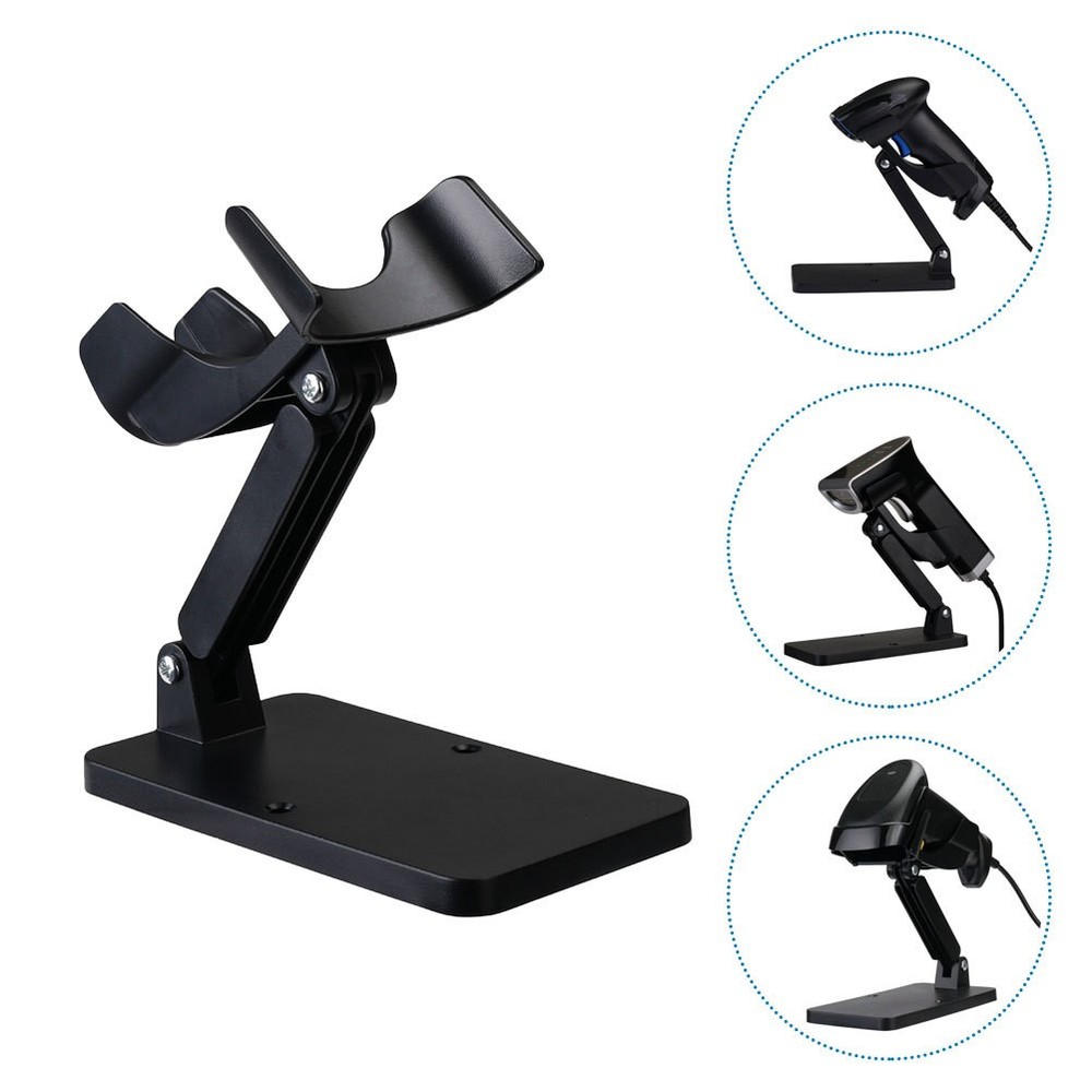 Barcode Scanners Stand Scanning Bracket Desktop Hair Dryer Handheld Reader