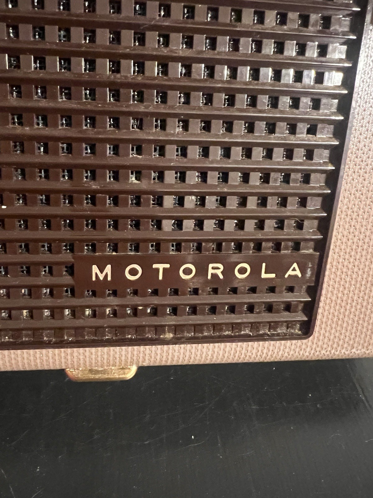 1955 Motorola Model 55BIU Portable Tube Radio Tested And Working