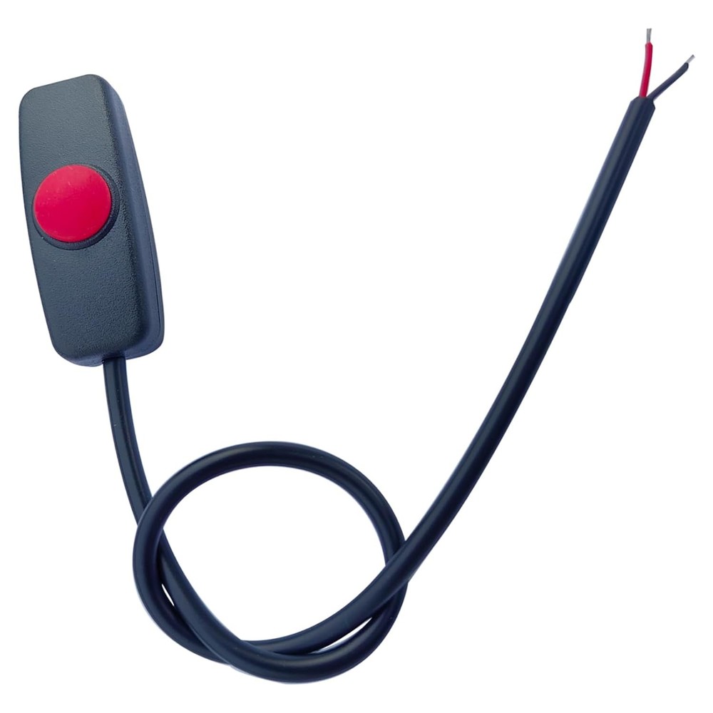 12V 24V Mini Momentary Push Button ON-Off Switch [2-Pack] Easy to Install