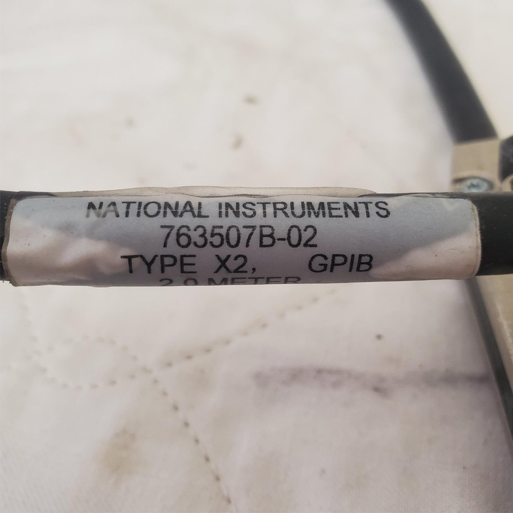 National Instruments GPIB Cable 763507b-02 2 Meter Type X2