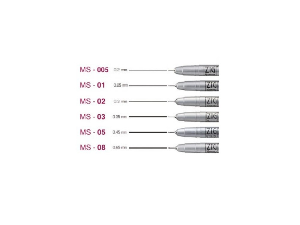 ZIG - Memory System MILLENNIUM PENS MARKERS