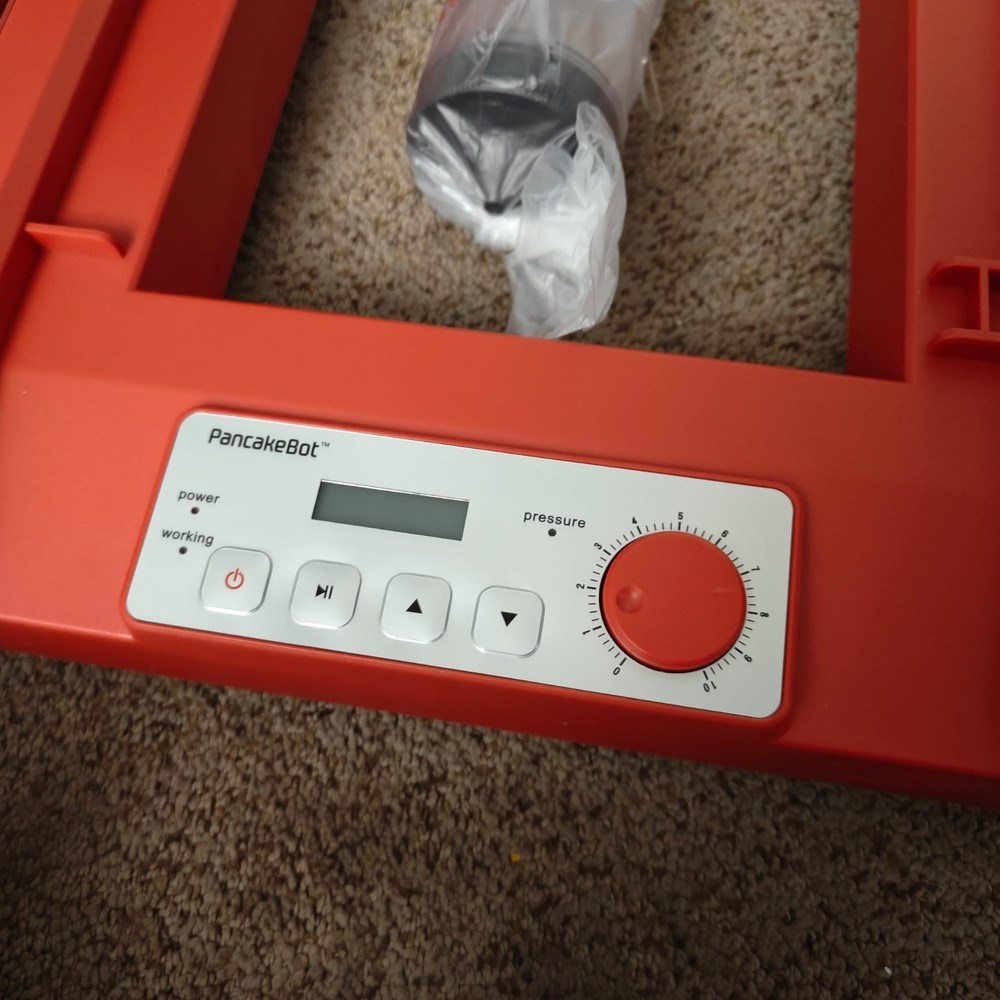 NWOT PancakeBot 1.0 Pancake Printer 3d Red NO GRIDDLE