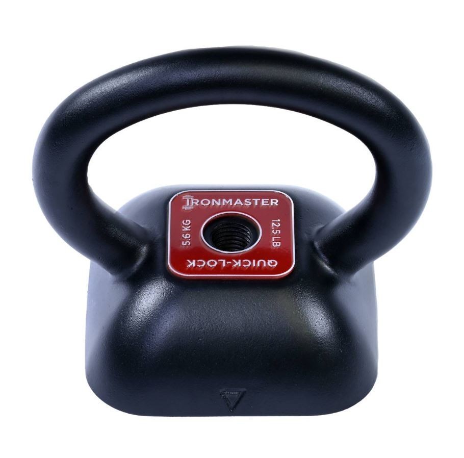 Ironmaster Adjustable Kettlebell Handle 12.5 lb Quick-Lock System Durable
