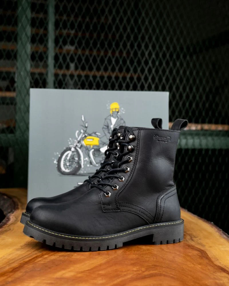 Trip Machine Boots Derby BTDS44 Dark Shadow Black Size 44