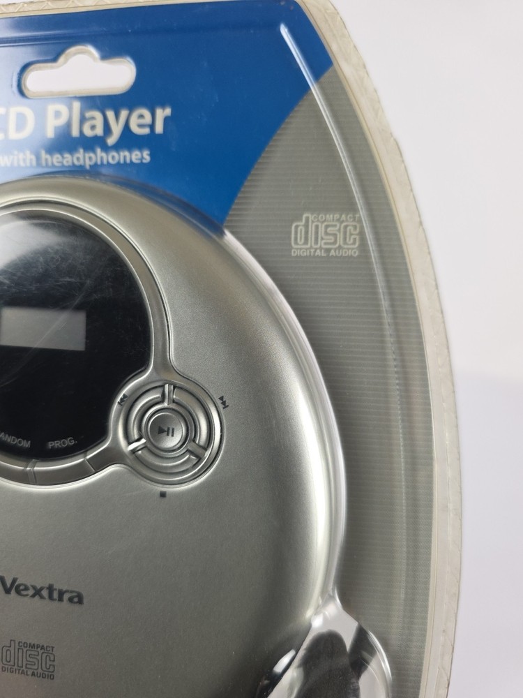Vintage Vextra CD Player NEW/SEALED Programmable Memory Silver