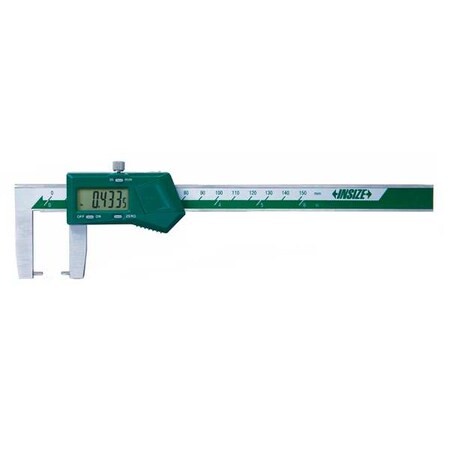Insize 1185-150A Digital Caliper, Ss, 0-6"/0-150Mm Range