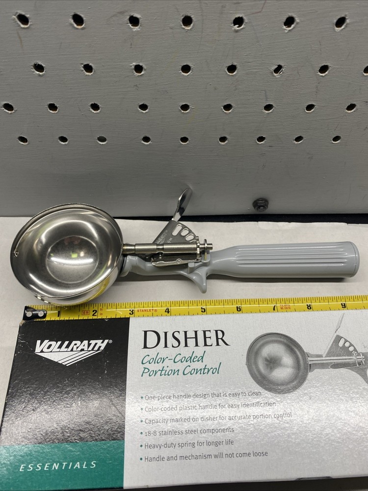 Portion Control Scoop #8 Vollrath 4 Oz Portion