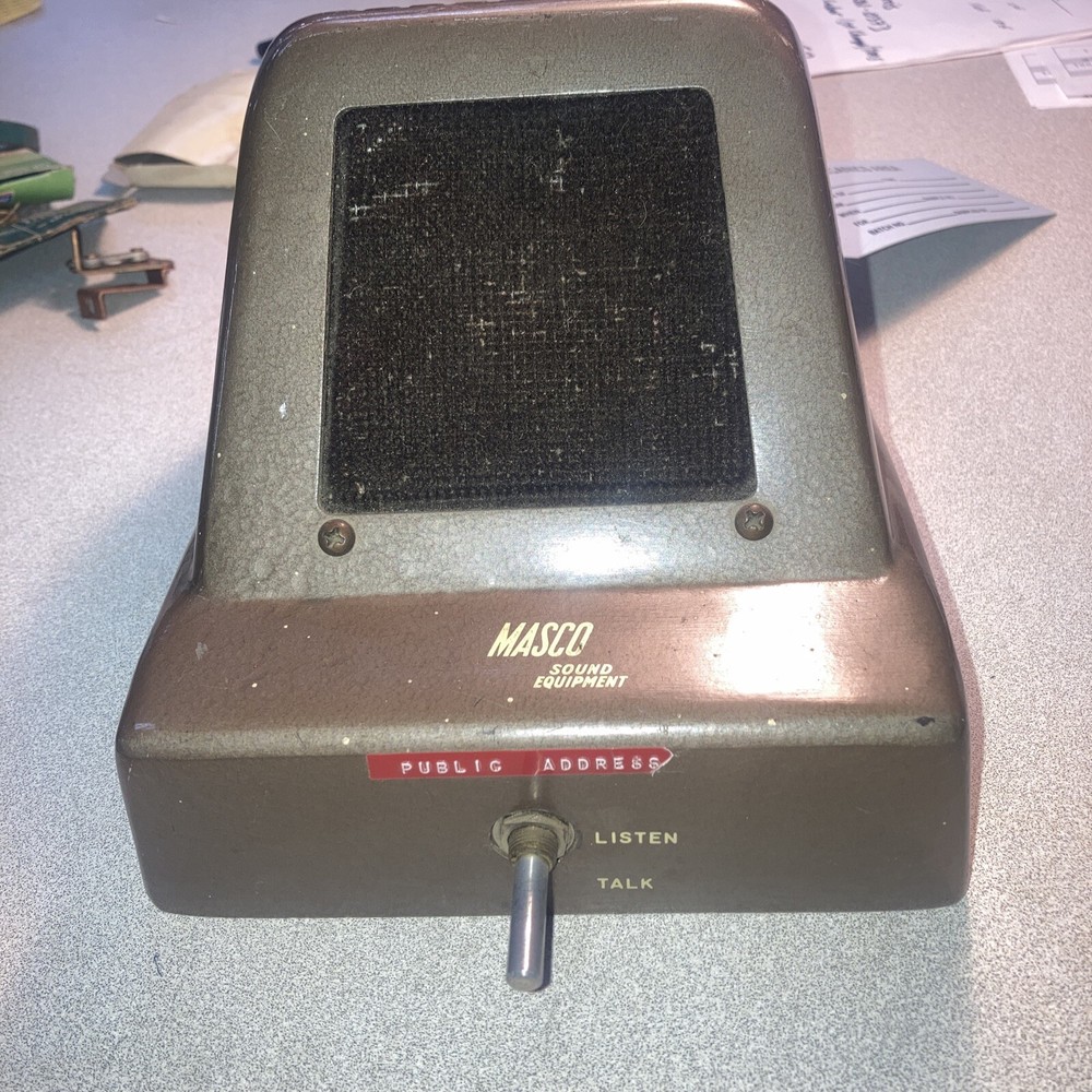 Masco Intercom Speaker