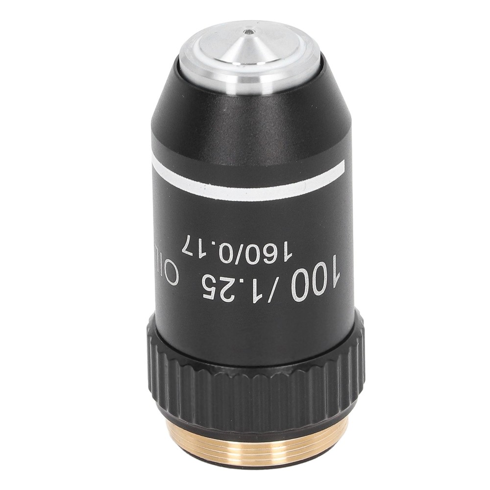 Microscope Objective Lens Replacement 100X Magnification High Power Lens New