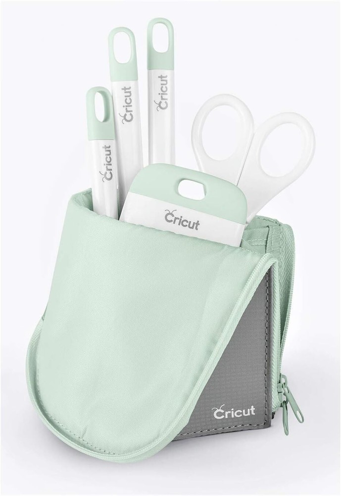 Mint Green Cricut Accessory Pouch - Tools, Pens
