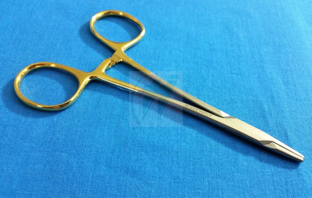 T/C Professional GRADE WEBSTER NEEDLE HOLDER DRIVER 4.5" SMOOTH PLAIN JAWS