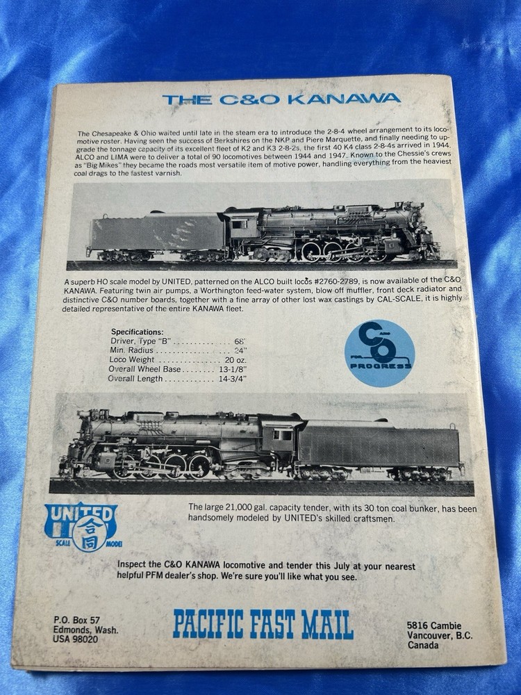 Model Railroader Magazine JULY 1972