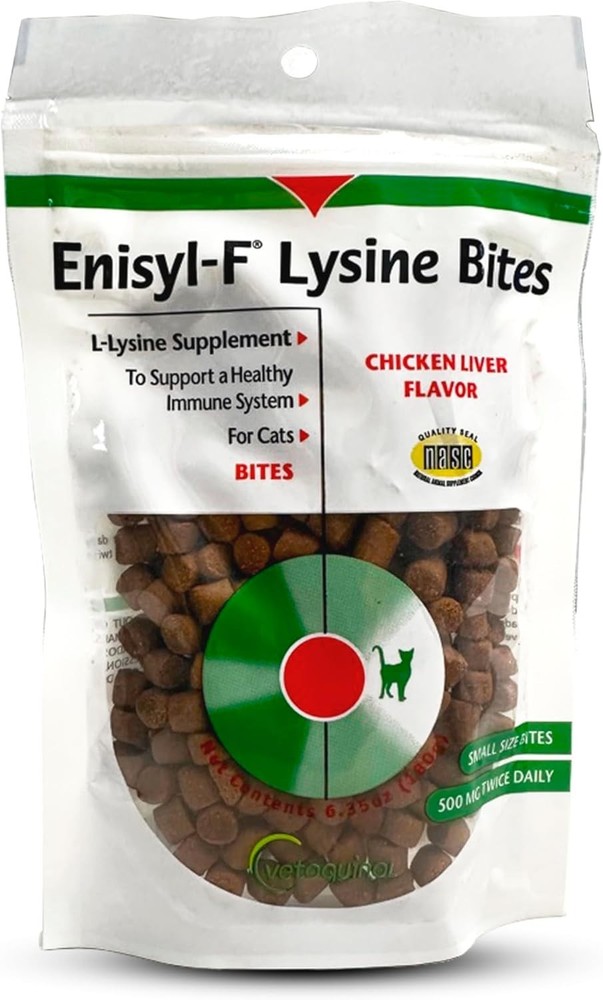 Cat L-Lysine Chews - Promotes Healthy Respiratory Function