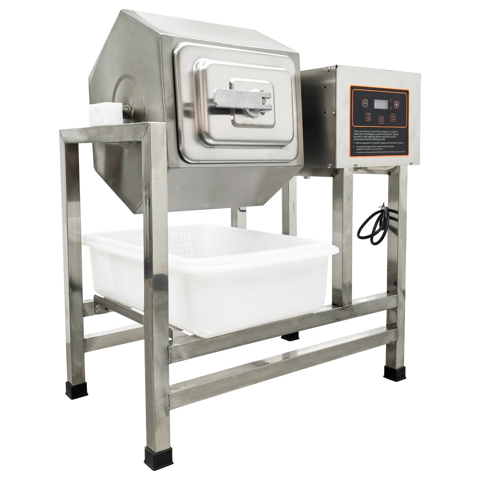 38L Automatic Meat Mixer Pickling Machine Tumbler Marinator Kimchi Maker