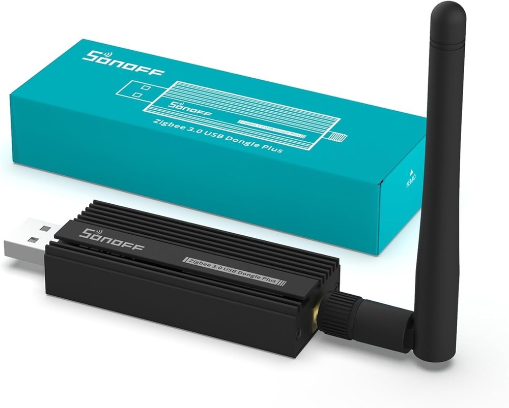 Compact Zigbee USB Dongle Plus with External Antenna for Seamless Connectivity