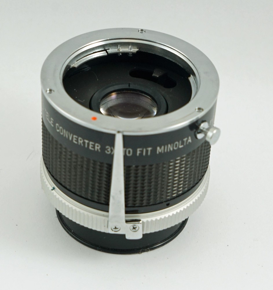 Soligor 3x Teleconverter with Minolta SRT Mount