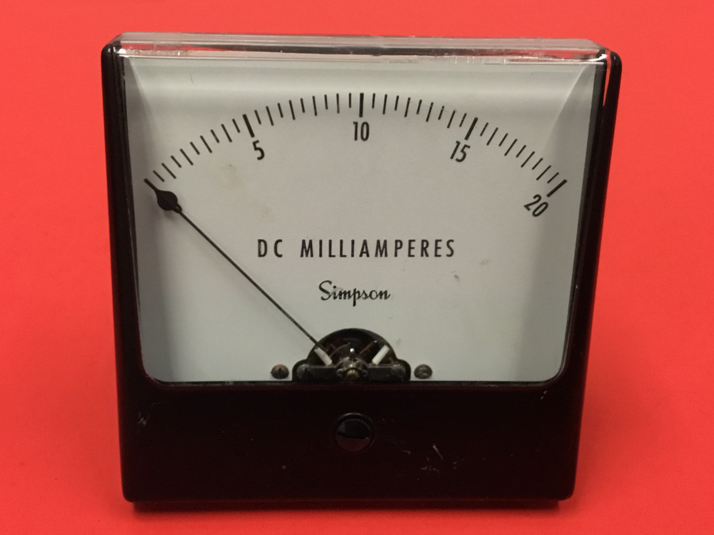Simpson - 0-20 D.C. Milliamperes