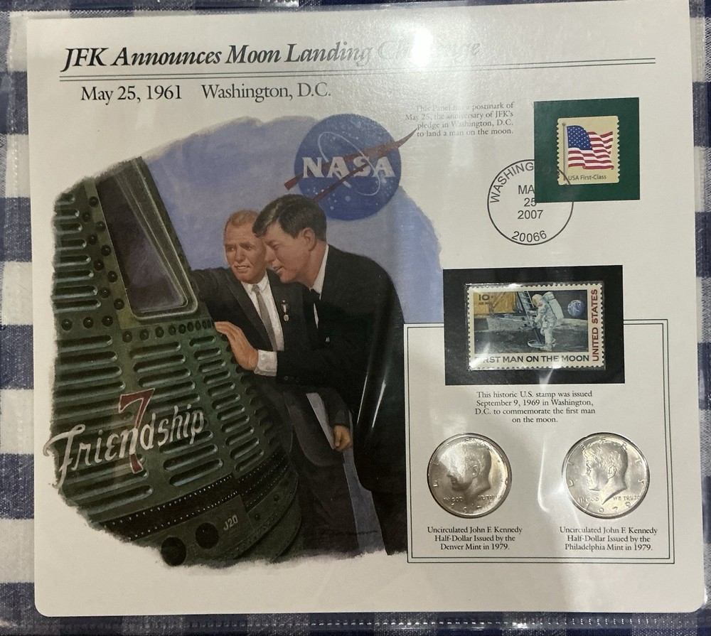 JFK Postal Commerative Society Pages
