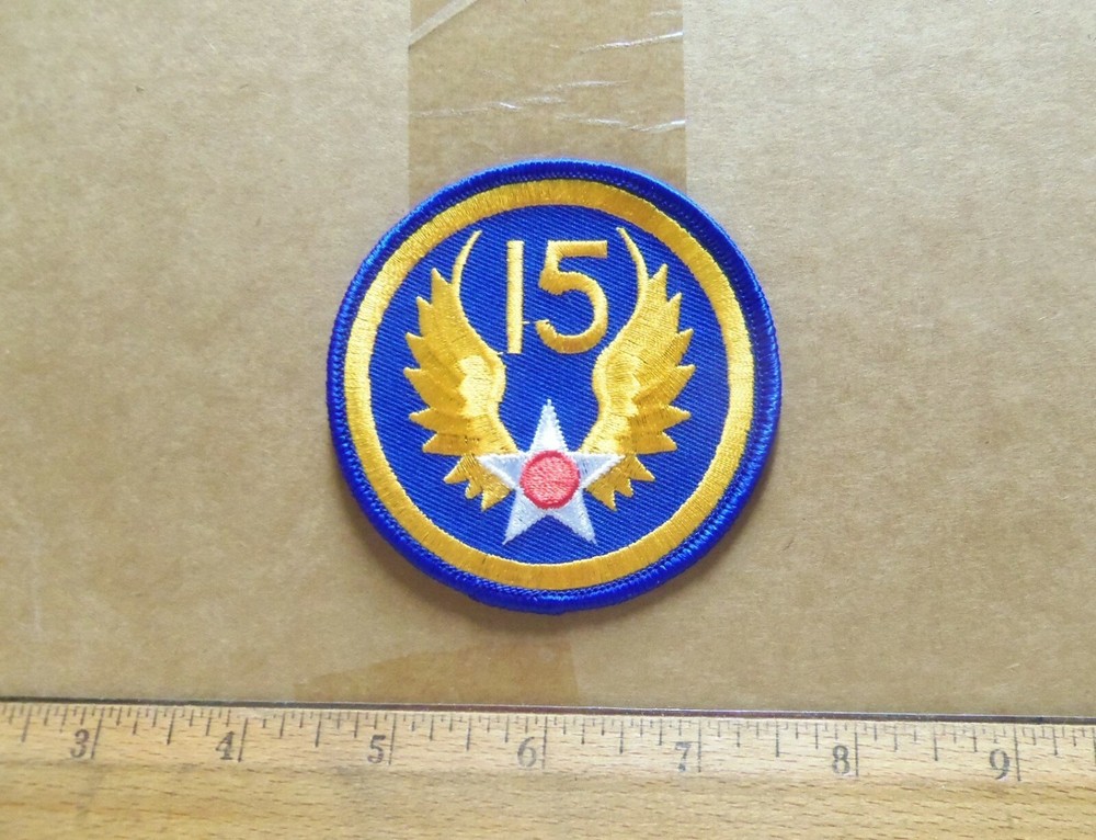 US Air Force - 15th Air Force Embroidered Patch