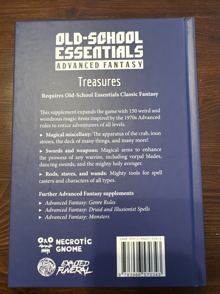 OSE Advanced Treasures