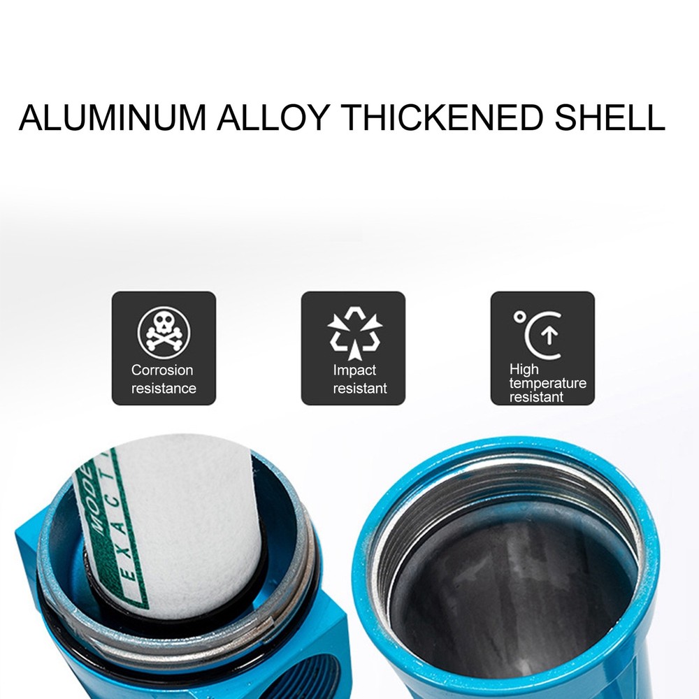 Clear Thread High Efficiency Compressed Dryer Air Filter For Safe Gas