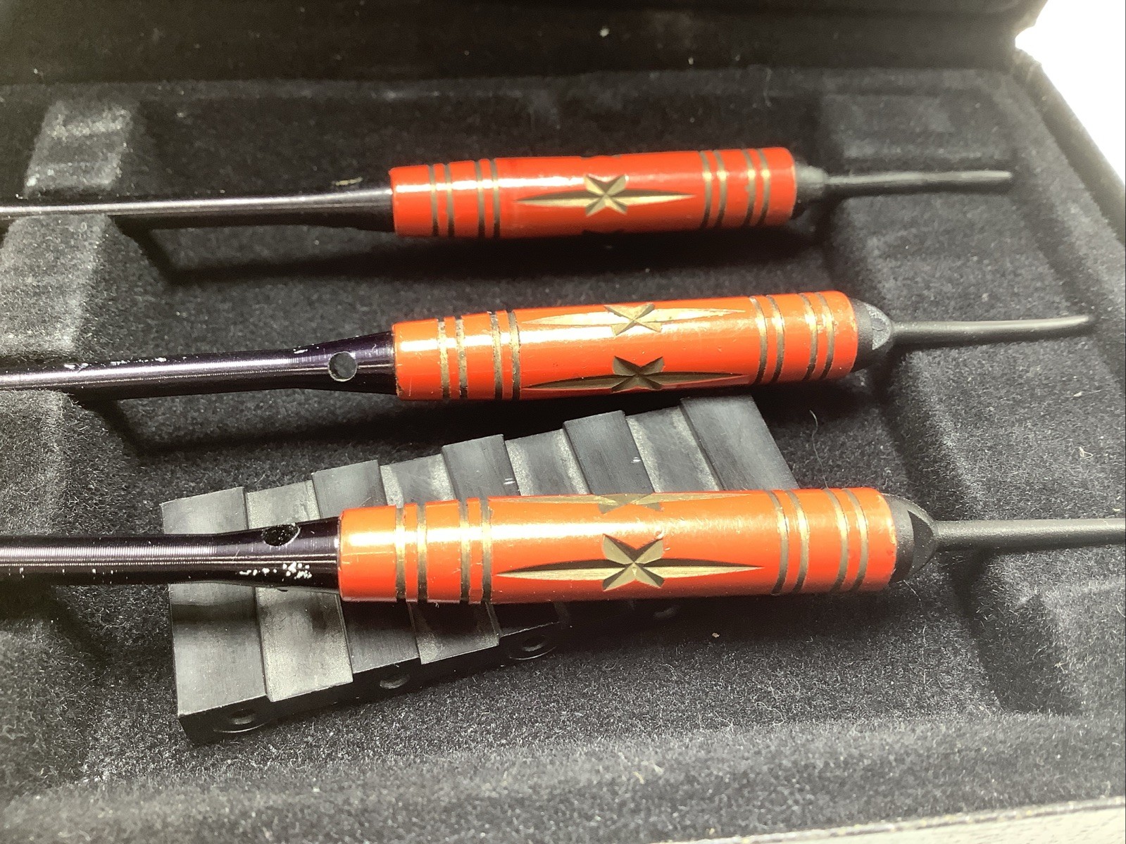 Soft Tip Darts Set of 3 with Starburst & Multicolor Plastic Tips