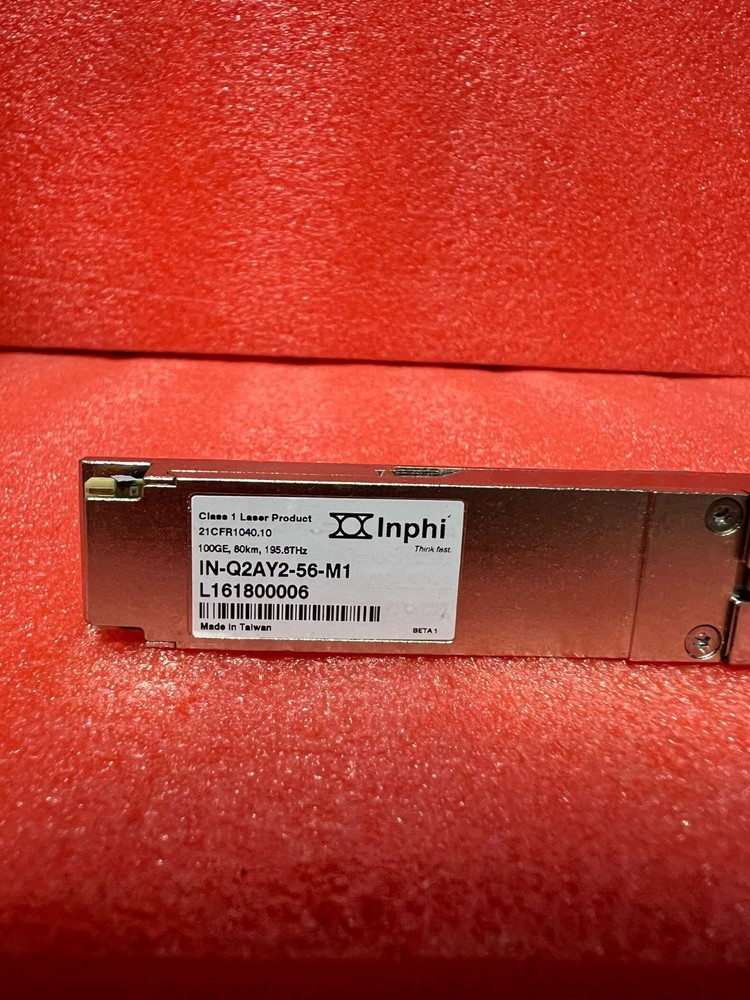 INPHI IN-Q2AY2-56-M1 100G 80KM 195.6thz TRANSCEIVER MODULE