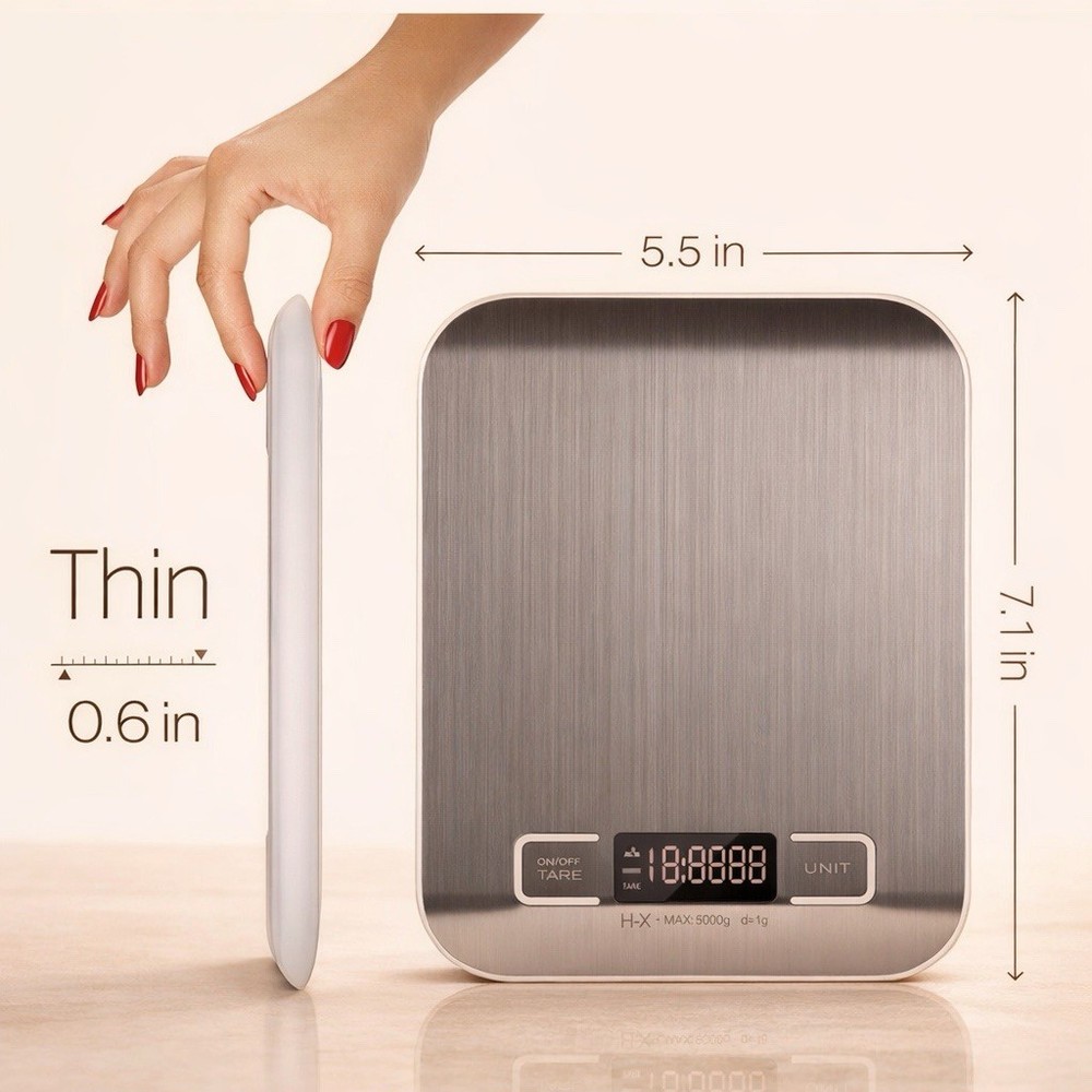 Kitchen Scale Digital Food Diet Multifunction Weight Blance