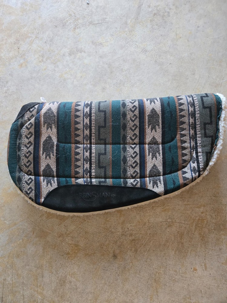 Reinsman Contoured Trail Saddle Pad Fleece Underside