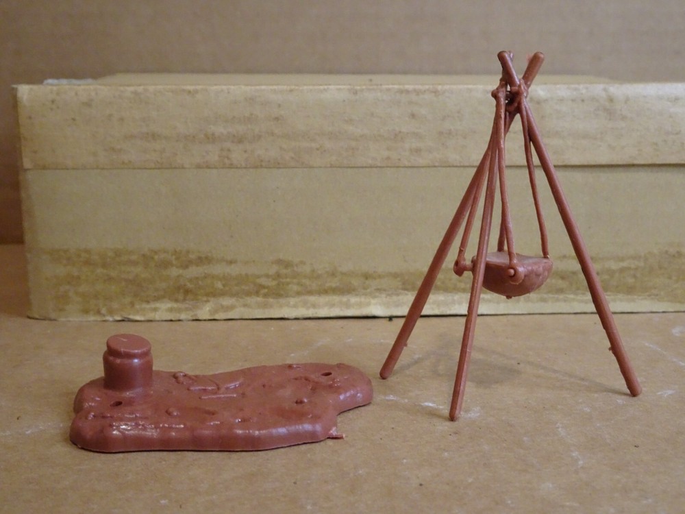 Diorama Accessory - Campfire Cooking 8 pieces