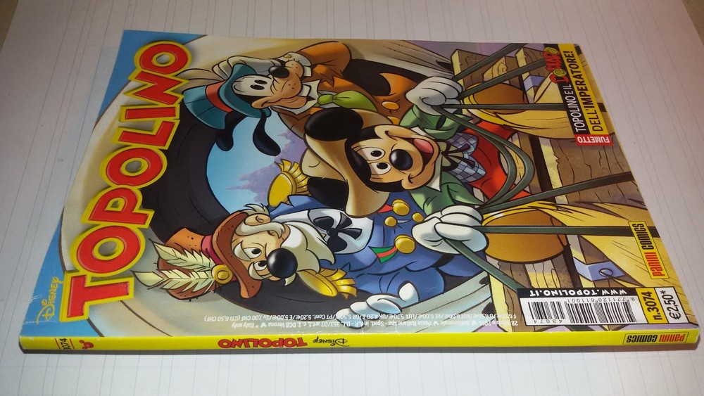 Mickey Mouse Booklet No. 3074 Excellent