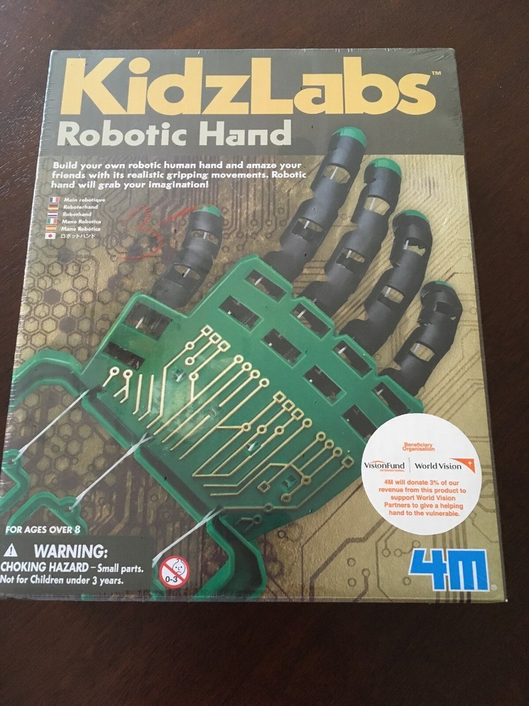 4M Robotic Hand Kit ~ NIB