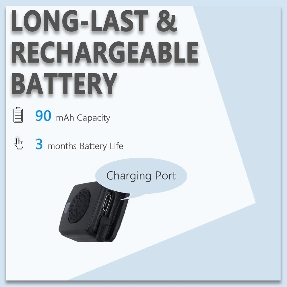 Bluetooth PTT Switch Zello Wireless PTT Button for iOS & Android Walkie talkies