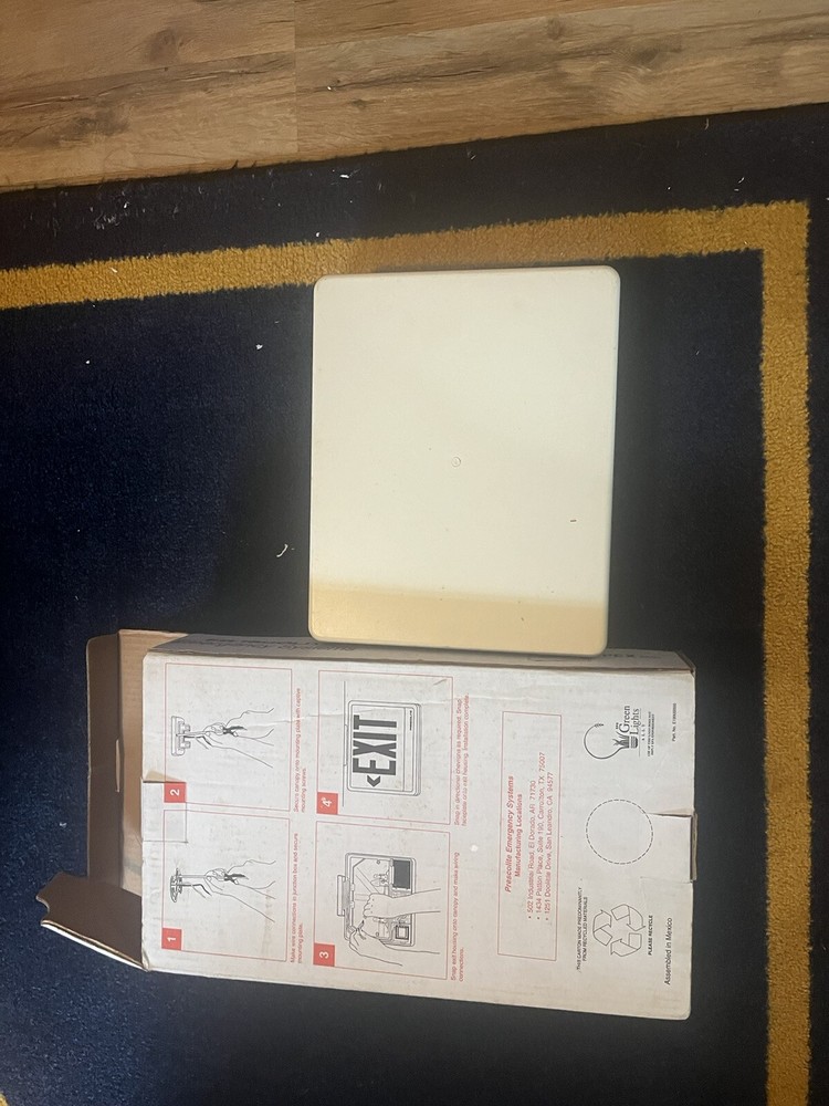 Pex Exit sign
