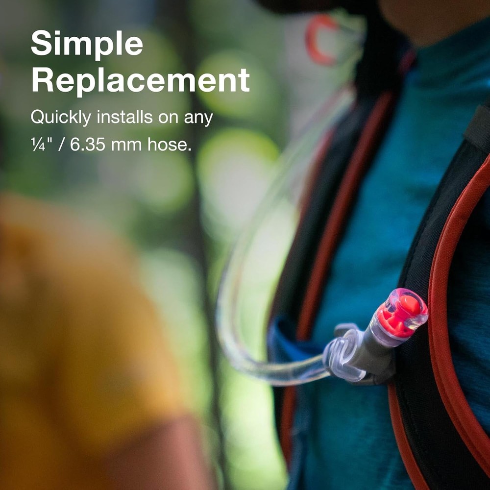 Osprey Hydraulics Bite Valve Replacement One Size, Clear
